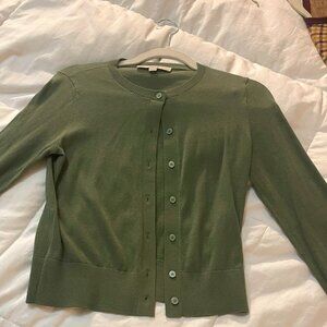 Loft Sage Green Cardigan xsp